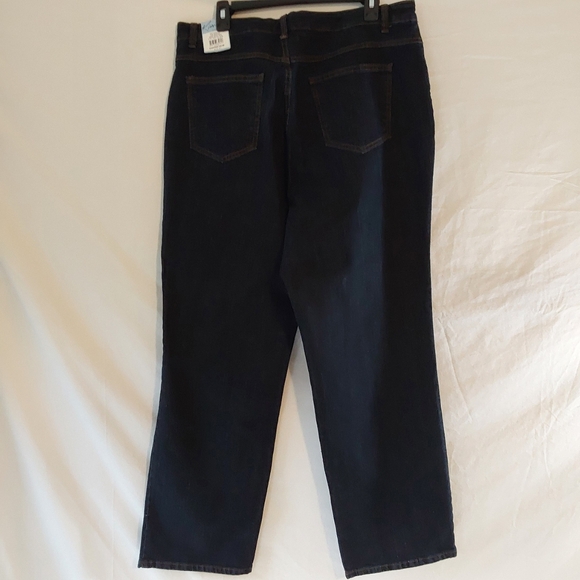 NWT Kim Roger's Women's! 16W Average Easy Fit Denim Jeans - Picture 3 of 6